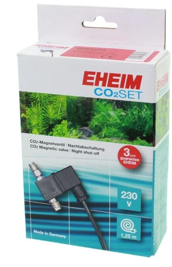 EHEIM CO2 elektros vožtuvas 230 V akvariumo technikai CO2 reguliavimui