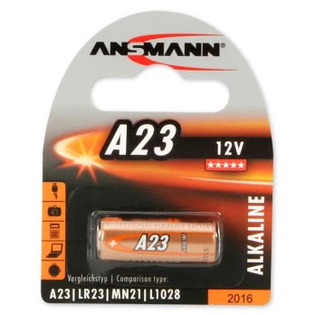 Elementai ANSMANN A23, 1vnt., alkaline, 12V