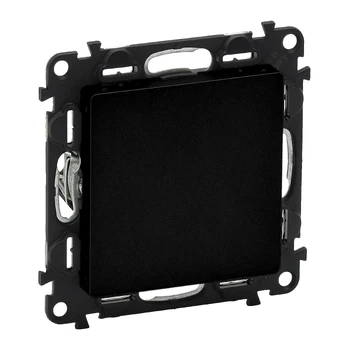 BLANKING PLATE MAT BLACK VALENA LIFE