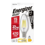 Energizer LED candle filamentas E14 S9030 lemputė kaina