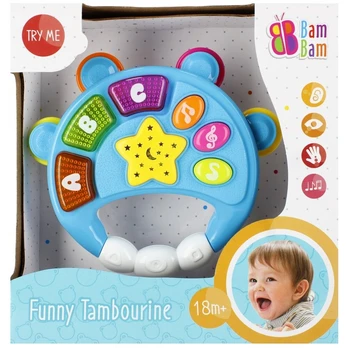 Linksmas vaikiškas tambūrinas BamBam 515006
