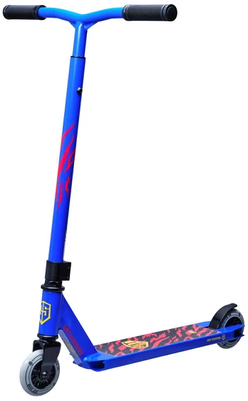 Triukinis paspirtukas Grit Atom Pro, Mėlynas