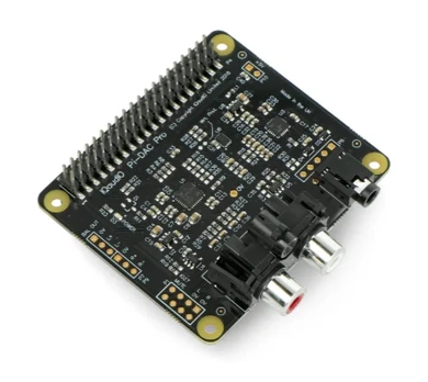 IQaudIO DAC Pro - garso plokštė skirta Raspberry Pi 4B / 3B + / 3B