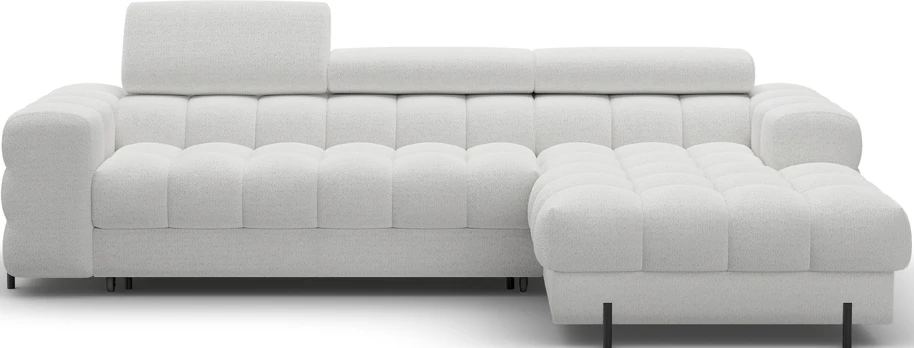 Kampinė sofa Felro, Pilka