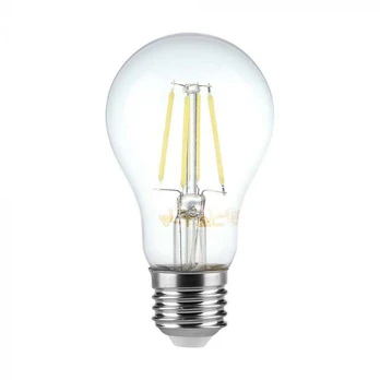 6W LED filamentinė lemputė, E27, A60, 4000K