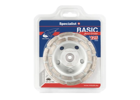 Deimantinė šlifavmo lėkštelė BASIC, 125 mm, SPECIALIST+