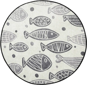 Foutastic Vonios kilimėlis Fish DJT - Baltas (100)