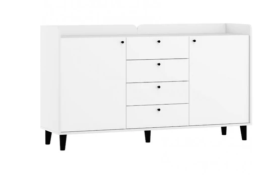 Komoda Meblocross Dolce DOL-06, balta