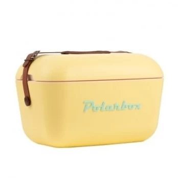 POLARBOX Yellow – Cyan Classic retro šaltkrepšis, 12L
