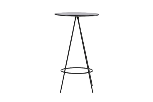 Baro staliukas Bistro ø60 - Juoda