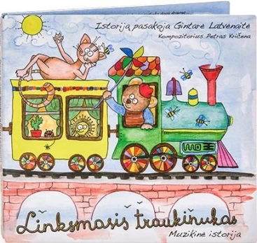 Linksmasis traukinukas (CD)