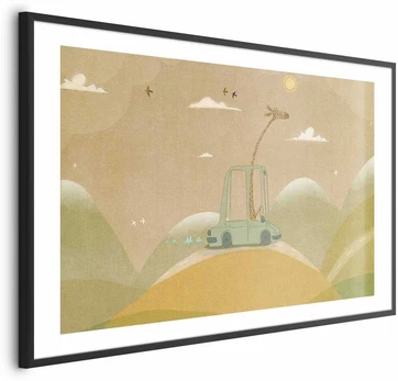 Artgeist Plakatas - Traveling Giraffe