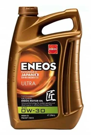 Eneos Premium Ultra S 0W-30 variklių alyva, 4L