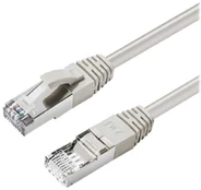 MicroConnect CAT6A S/FTP 0.5m Pilkas LSZH Shielded Network Cable, LSZH, kaina