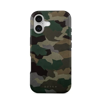 Tropical Green Camo - iPhone 17 Case, Tough (MagSafe) / N/A