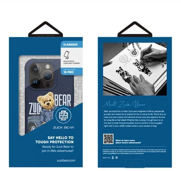 ZUCK BEAR case SAN FRANCISCO FORTUNE for IPHONE 16 Pro bay area grotuvas