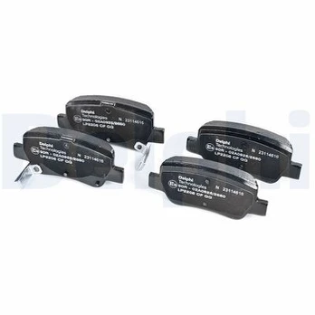 DELPHI LP2206 Brake pad set