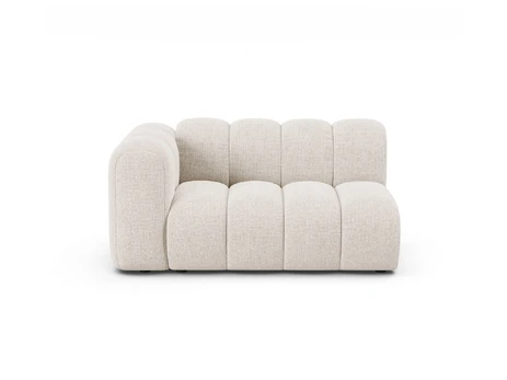Left Modular Sofa, "Lupine", 2 Seats, 145x95x70, Light Beige