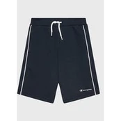 Champion Sportiniai šortai Script Logo 306147 Tamsiai mėlyna Regular Fit