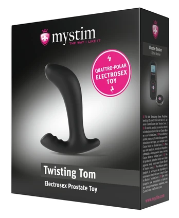 Mystim Twisting Tom Elektrostimuliacinis analinis kaištis