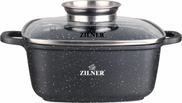 Puodas Zilner Marble Square, 20 cm, 2.8 l