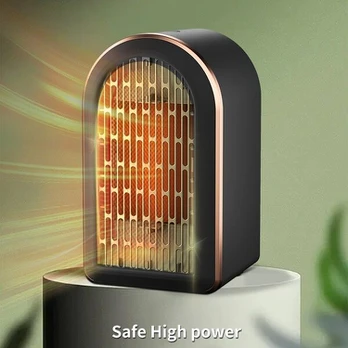 Akumuliatorinis mini šildytuvas 1200W, Pilka-D