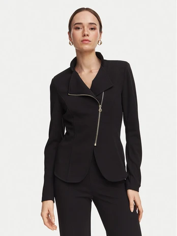 Rinascimento Švarkas CFC0130203003 Juoda Slim Fit
