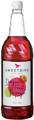 Syrup Sweetbird Dragon Fruit & Papaya, 1 l