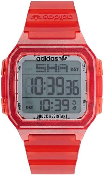 Adidas laikrodis Aost22051, raudonas, Stripes