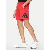 adidas Sportiniai šortai Train Essentials Logo Training JD4879 Raudona Regular Fit