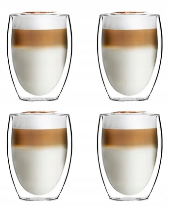 Termo stiklinės kavai Vialli Design Noa 360ml (4 vnt.)
