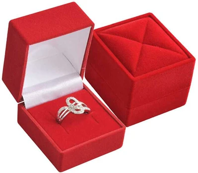 Jk Box Velvet gift box for ring RE-02 / A7