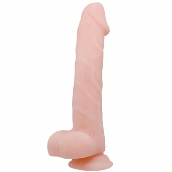 BAILE Super Realistic Model 22 cm with Suction Cup, TPR Surface