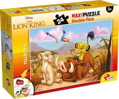 Lisciani Dėlionė DF SUPERMAXI 24 LION KING
