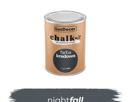 Kreidiniai dažai LUXDECOR CHALK-IT, 125 ml, (07) Nightfall