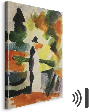 Paveikslas August Macke - Pora parke