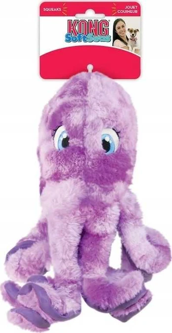 KONG SoftSeas Octopus pliušinis žaislas šunims, L
