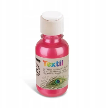 Primo Tekstilės Dažai Metal. Raudoni 125ml