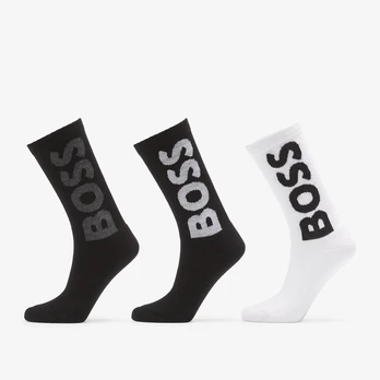 Hugo Boss 3-Pack Qs Rib Logo Cc Multicolor - Dydis 39-42 (50524259-960 Kojinės)