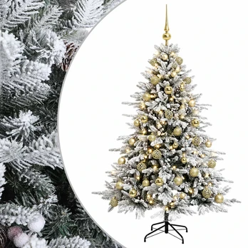 Dirbtinė kalėdinė eglutė su rutuliuku 150 cm 150 LED