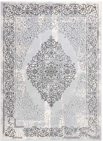 Dywan IONA ROSETTE spalva pilka 80x150 Hakano