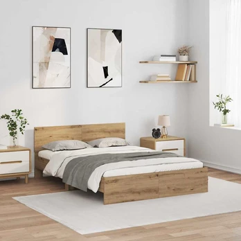 Lovos rėmas Amatininkų ąžuolas 135 x 190 cm Apdirbta mediena