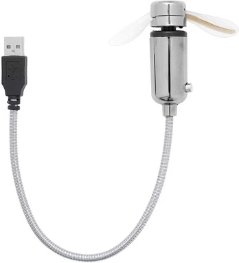 USB ventiliatorius su projekcijomis