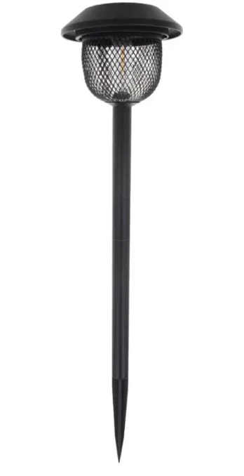Forever Light Solar LED Lamp Steel Post SUNARI FLS-30 juodas