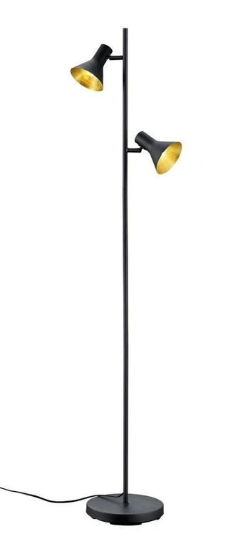Trio-Lighting Nina 2xE14 black stāvlampa
