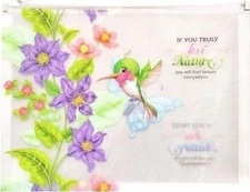 A4+ aplankas su plastikiniu užtrauktuku Hummingbird Fresh