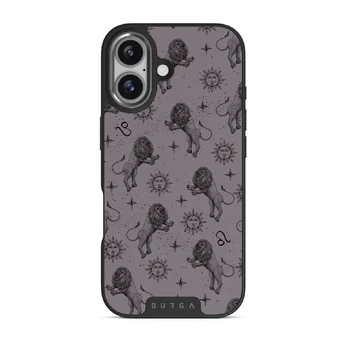 Leo - iPhone 17 Case, Elite Dark (MagSafe) / Gunmetal / Purple