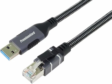 Ostatní Ethernet cable USB3.2 -> LAN RJ45 10/100/1000 MBIT length 3m