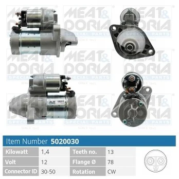 MEAT & DORIA 5020030 Starteris