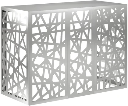 Kondicionierių uždangalas Sidabrinė 110 x 50 x 80 cm